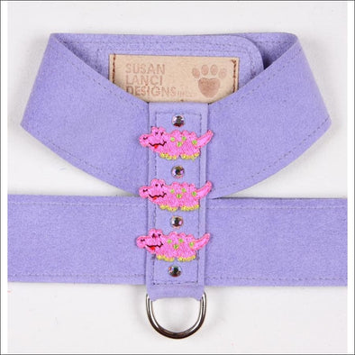 Embroidered Pink Alligators Tinkie Harness