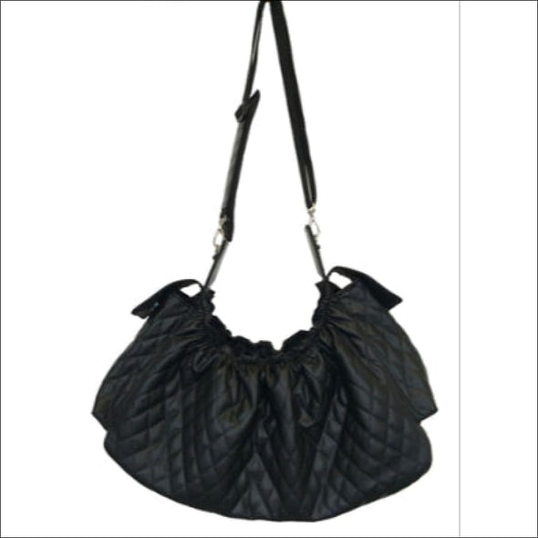 Gigi Sling - Black Quilted - Pouches & Slings