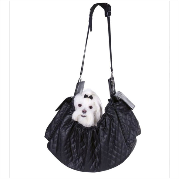 Gigi Sling - Black Quilted - Pouches & Slings