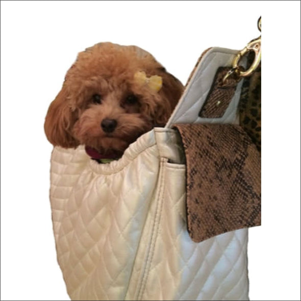 Gigi Sling - Ivory Quilted - Pouches & Slings