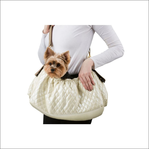 Gigi Sling - Ivory Quilted - Pouches & Slings