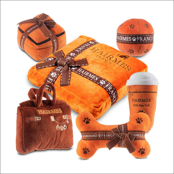 Hairmes Box Toy by Dog Diggin Designs - Designer Dog Toy