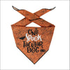 Halloween Orange Spider Web Dog Bandana