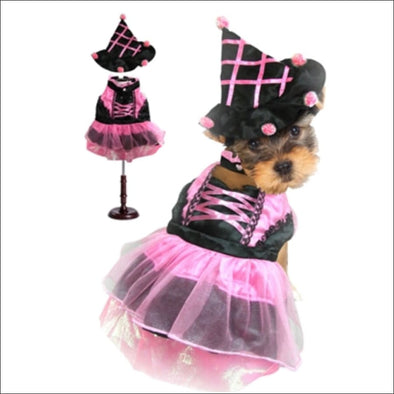 Halloween Pink Pompom Dog Costume - Pet Costume