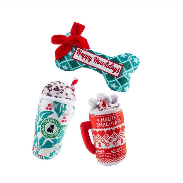 Happy Howlidays Trio! By Haute Diggity Dog - Designer Toy 