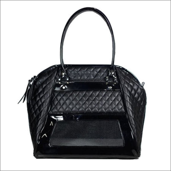 Haylee - Black Quilted Luxe - Totes & Bags