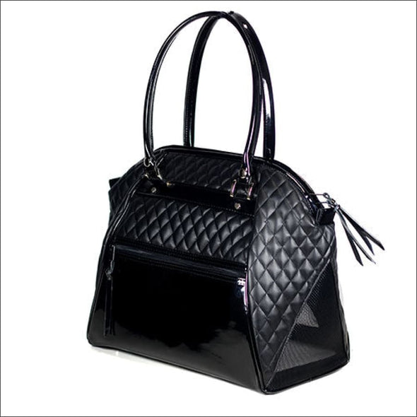 Haylee - Black Quilted Luxe - Totes & Bags