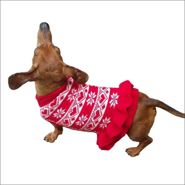 hearts and snowflakes Dog Sweater,snowflakes dog sweater,red sweater,blue dog sweater,christmas dog sweater,valentines day dog,dog sweater,puppy sweater,pet sweater,small dog sweater,hand knit sweater,knit dog sweater,sweater for dogs,dogs sweaters,holiday dog sweater,patterned dog sweater,snowflakes dog sweater