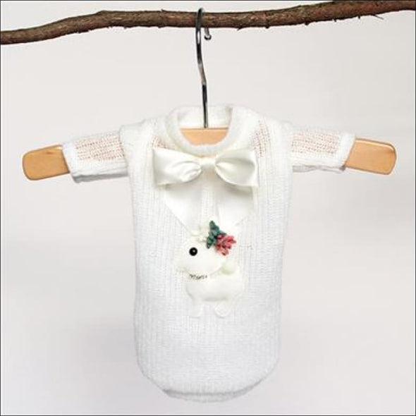 Hello Doggie Baby Deer Dog Sweater - Winter Wear