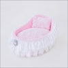 Hello Doggie Crib Collection Dog Bed: Baby Doll,Hello Doggie Crib Bed, pink dog bed,Pet bed,Dog bed, luxury baby,puppy beds,cute dog beds,puppy bed,