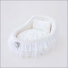 Hello Doggie Crib Collection Dog Bed: Vintage, Hello Doggie Crib Bed, White dog bed,Pet bed,Dog bed, luxury baby,puppy beds,cute dog beds,puppy bed,