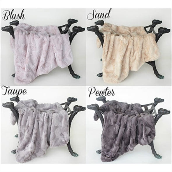 Hello Doggie Luxe Dog Blanket: Blush, dog blanket,puppy blanket,pet blanket,dog blankets,puppy blankets,pet blankets,designer dog blankets,fur dog blankets,dog fur blankets,faux fur blankets,Luxury Dreamz Blankets,Dreamz Luxury Bed,Fleece faux Fur blanket,dog blanket,cuddle cups blankets,puppy blankets,soft blankets,fleece blanket,faux fur blankets, 
