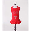 Hello Doggie Service Dog Dress,Service Dog Dress,Hello Doggie,red dog,puppy dress,dog dress,designer dog,dog fashion,cute dog clothes,dog dresses,dress up dog,dog dress,designer dog clothes,small dog dress,small pet dresses,yuppy puppy,puppy clothes, service dog