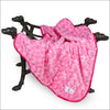 Hello Doggie’Rosebud Dog Blanket: Fuchsia - Rosebud Blankets