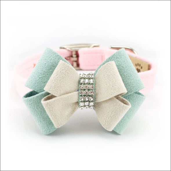 Hope Bow Collar - 5.5-7 Teacup / Puppy Pink - Collars