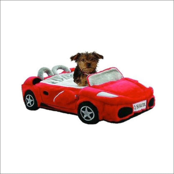 Hot Red Furrari Dog Bed By Dog Diggin Designs - Designer Dog