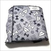 Jack & Jill Male Belly Band –Bones & Bowls Grey Style #1 - 