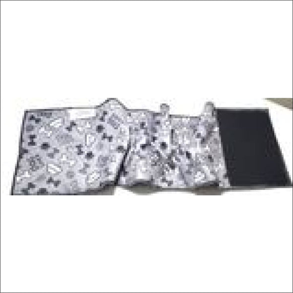 Jack & Jill Male Belly Band –Bones & Bowls Grey Style #1 - 