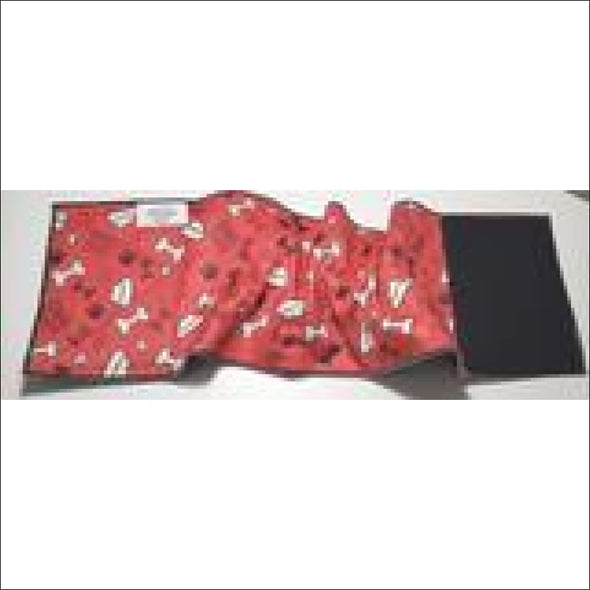 Jack & Jill Male Belly Band –Bones & Bowls Red Style #1 - 