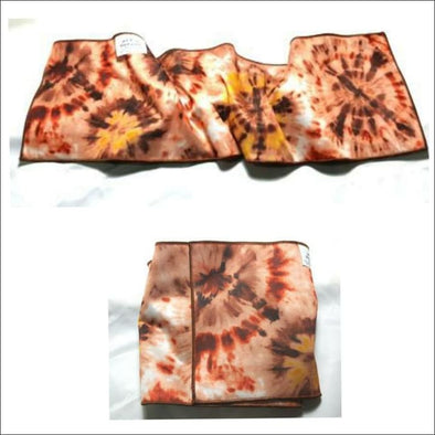 Jack & Jill Male Belly Band – Tie Dye Brown Style #1 - Dog 