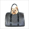 JL Duffel Black Quilted Luxe - Totes & Bags