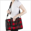 JL Duffel - Red Buffalo Plaid - Totes & Bags