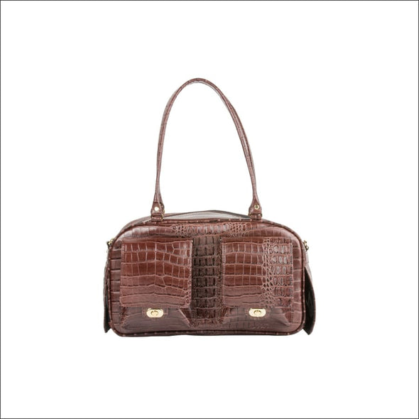 Marlee - Brown Croco - Totes & Bags