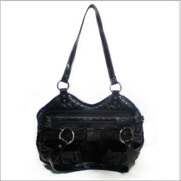 Metro Black Quilted Luxe Metro - Totes & Bags