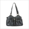 Metro - Black Woven with Tassel - Totes & Bags