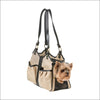 Metro Khaki Metro Couture w/ Black Leather Trim & Tassel - 