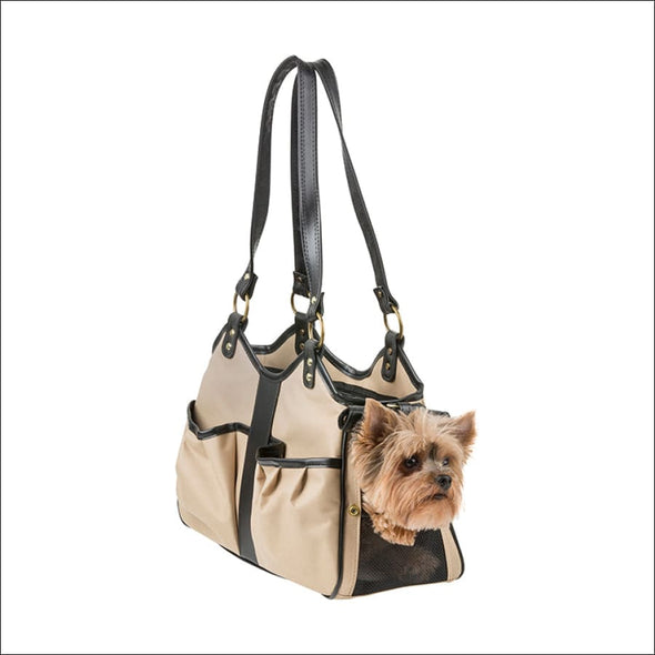 Metro Khaki Metro Couture w/ Black Leather Trim & Tassel - 