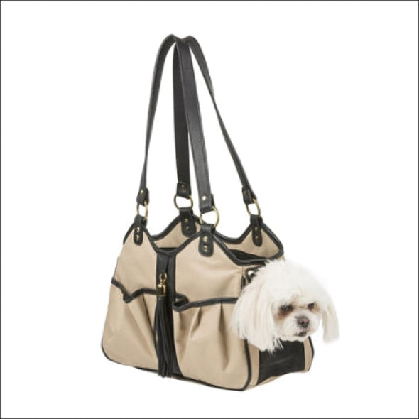 Metro Khaki Metro Couture w/ Black Leather Trim & Tassel - 