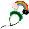 Midlee ST. Patrick’s Rainbow Pot Of Gold Dog Headband - 