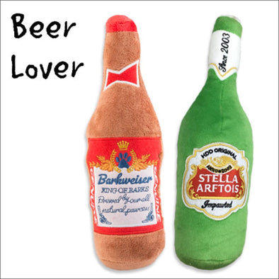 NEW-Beer Lover By Haute Diggity Dog - Designer Toy Bundle