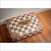 NEW-Checker Chewy Vuiton Bed By Haute Diggity Dog - Designer