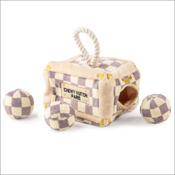 NEW-Checker Chewy Vuiton Trunk - Activity House By Haute 
