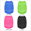 NEW-Doggie Design 100% Plain Cotton Dog Tanks - Designer Dog