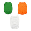 NEW-Doggie Design 100% Plain Cotton Dog Tanks - Designer Dog