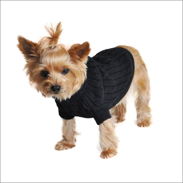 NEW-Doggie Design 100% Pure Combed Cotton Dog Sweater SOLID 
