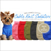 NEW-Doggie Design 100% Pure Combed Cotton Dog Sweater SOLID 