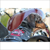 NEW-Doggie Design Black Biker Dawg Motorcycle Jacket - 