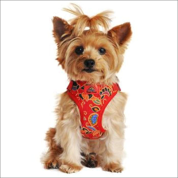 NEW-Doggie Design Fabric Print w/Mesh Lining Wrap and Snap 