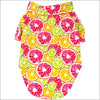 NEW-Doggie Design Hawaiian Camp Shirt - Citrus Slice - 
