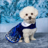 NEW- Doggie Design Holiday Dog Harness Dress - Snowflakes - 