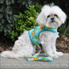 NEW-Doggie Design Pineapple Luau Cool Mesh Harness w/ Leash 