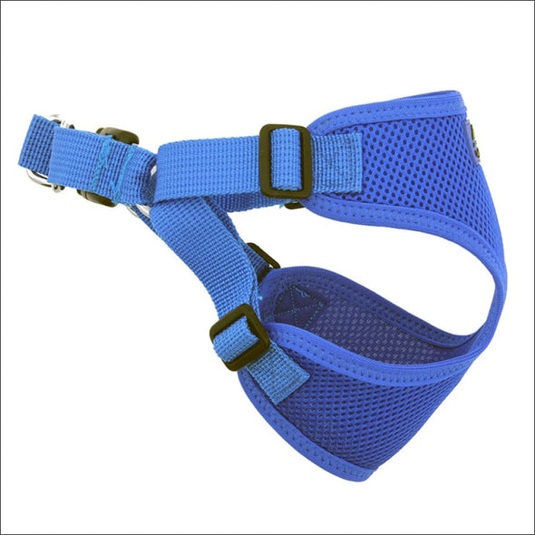 NEW-Doggie Design Solid Color Mesh Wrap and Snap Choke Free 