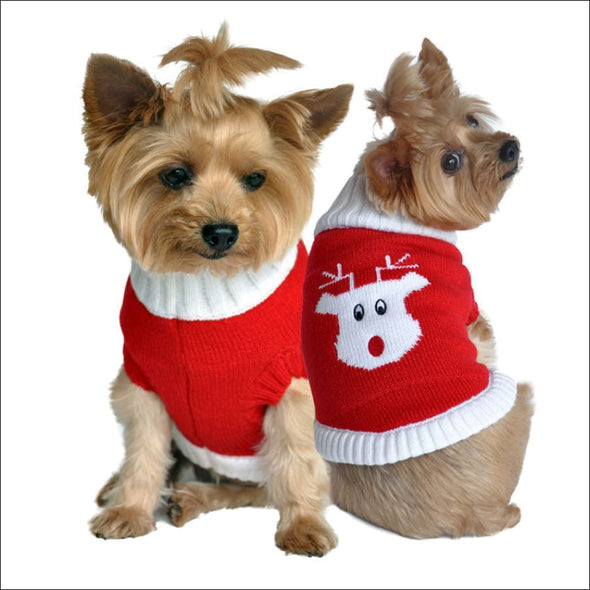 NEW-Doggie Desing Christmas 100% Pure Combed Cotton Dog 