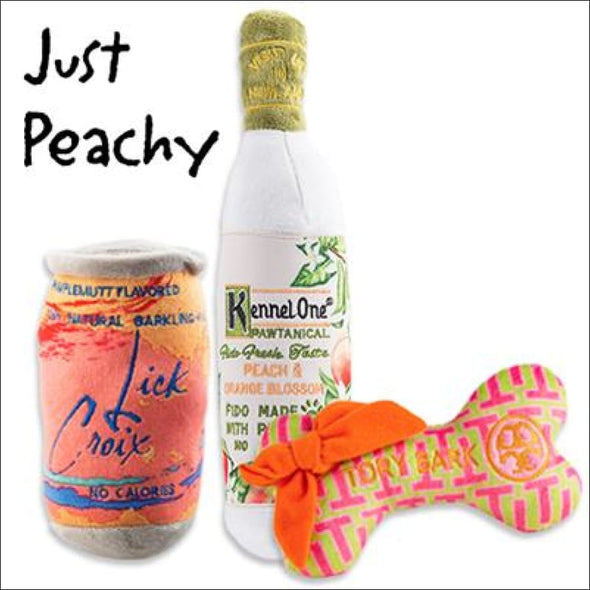 NEW-Just Peachy Bundle By Haute Diggity Dog - Dog Toys