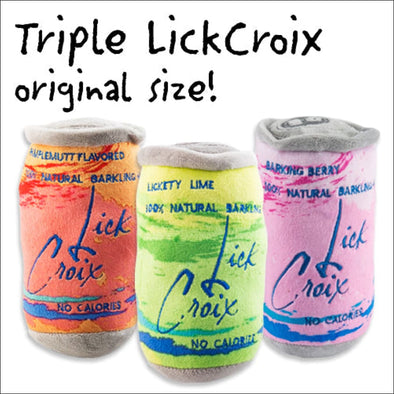NEW-LickCroix Triple Pack By Haute Diggity Dog - Designer 