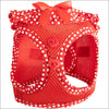 NEW-Polka Dot Ruffle American River Choke Free Harness - 